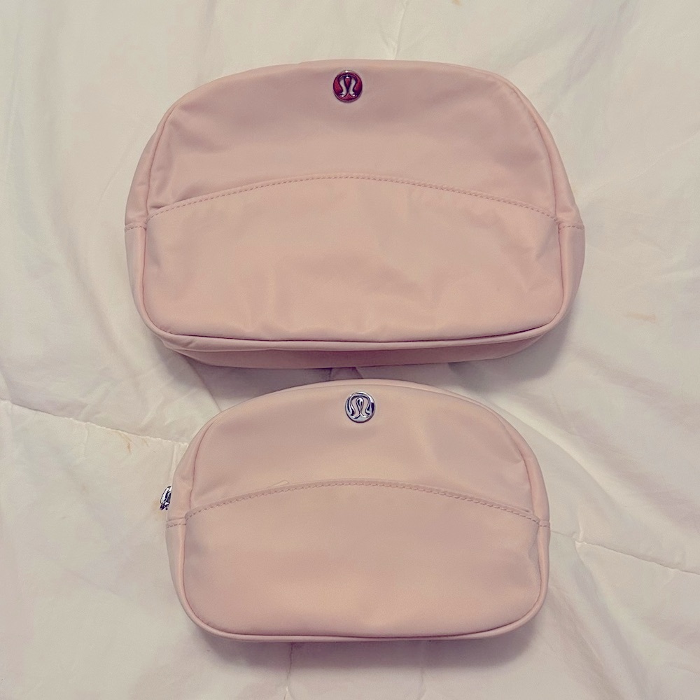Lululemon City Essentials Pouch 2L & 4L Flush Pink